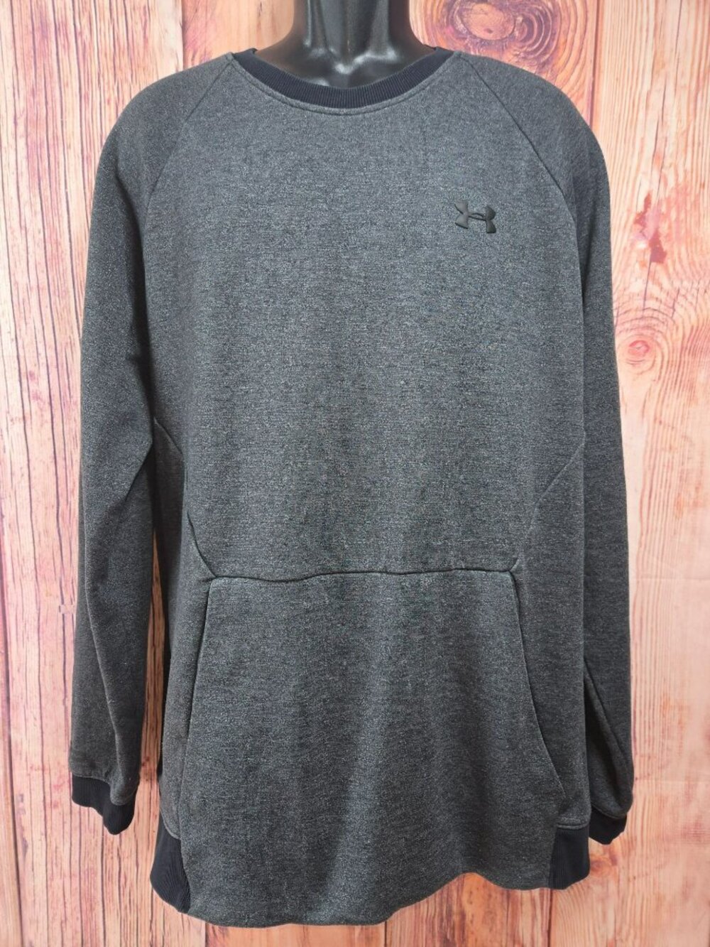 Under Armour Mens Gray Pullover Sweatshirt XXL